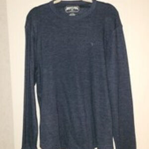 American Eagle Men's Thermal Long Sleeve Shirt Size XXL Gray